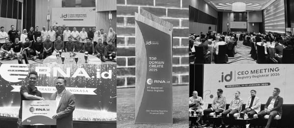 RNA.id Officially Receives the “Top Domain Create 2025” Award from PANDI